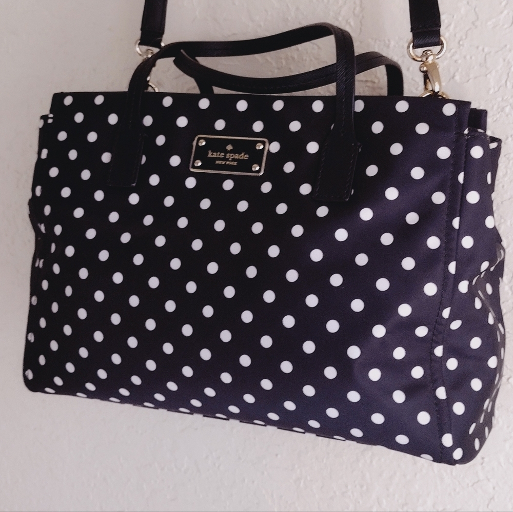 Kate Spade Blake Avenue Small Loden Cross Body Shoulder Bag Diamondot - Picture 3 of 12